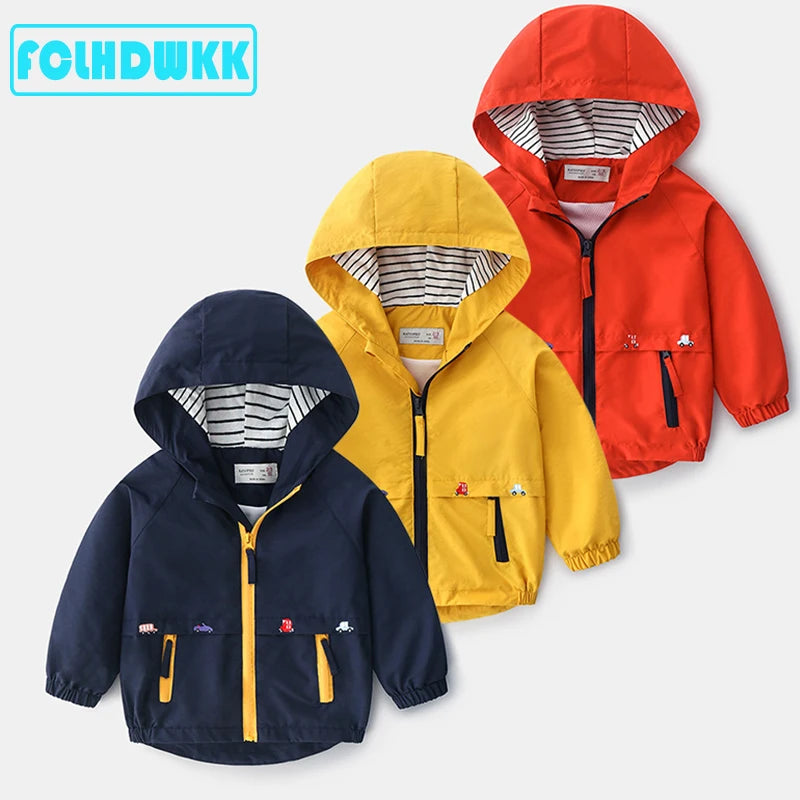 Baby Boys’ Hooded Jacket