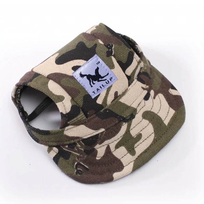 Tailup Canvas Pet Baseball Cap