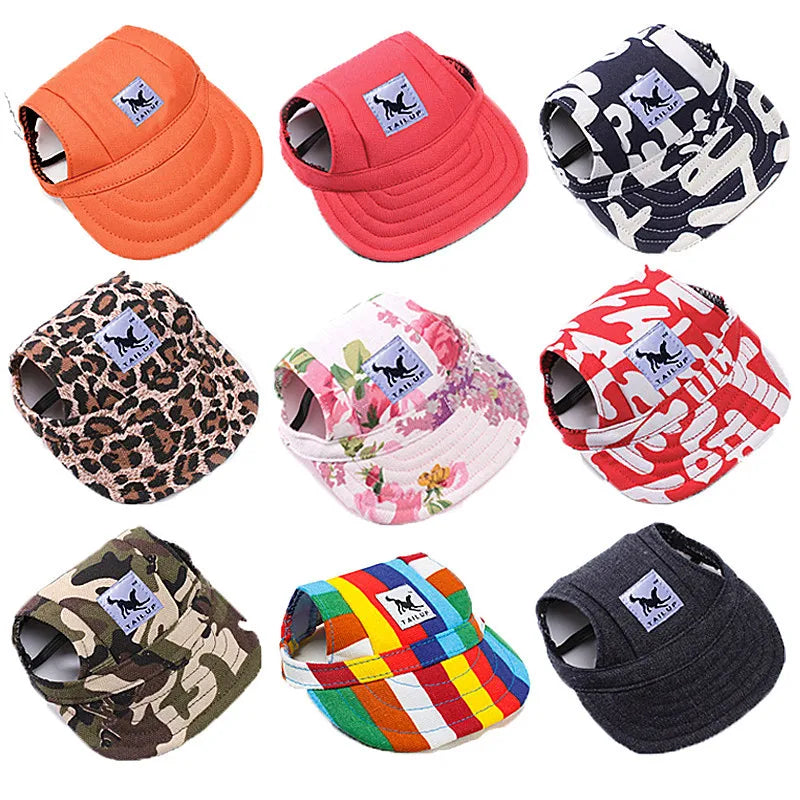 Tailup Canvas Pet Baseball Cap