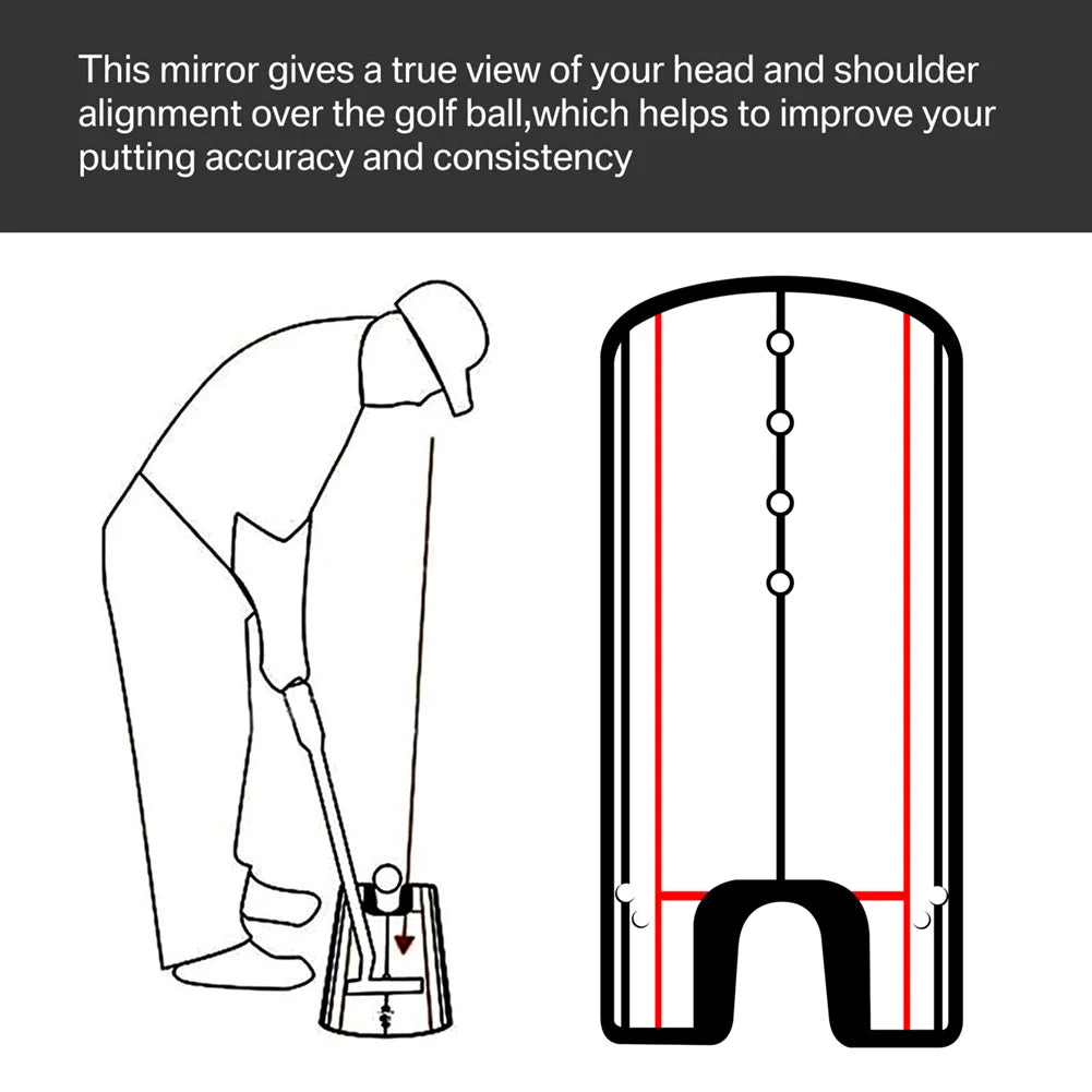 Golf Putting Practice Mirror