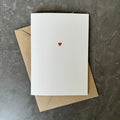 Tiny Love Heart Greeting Card