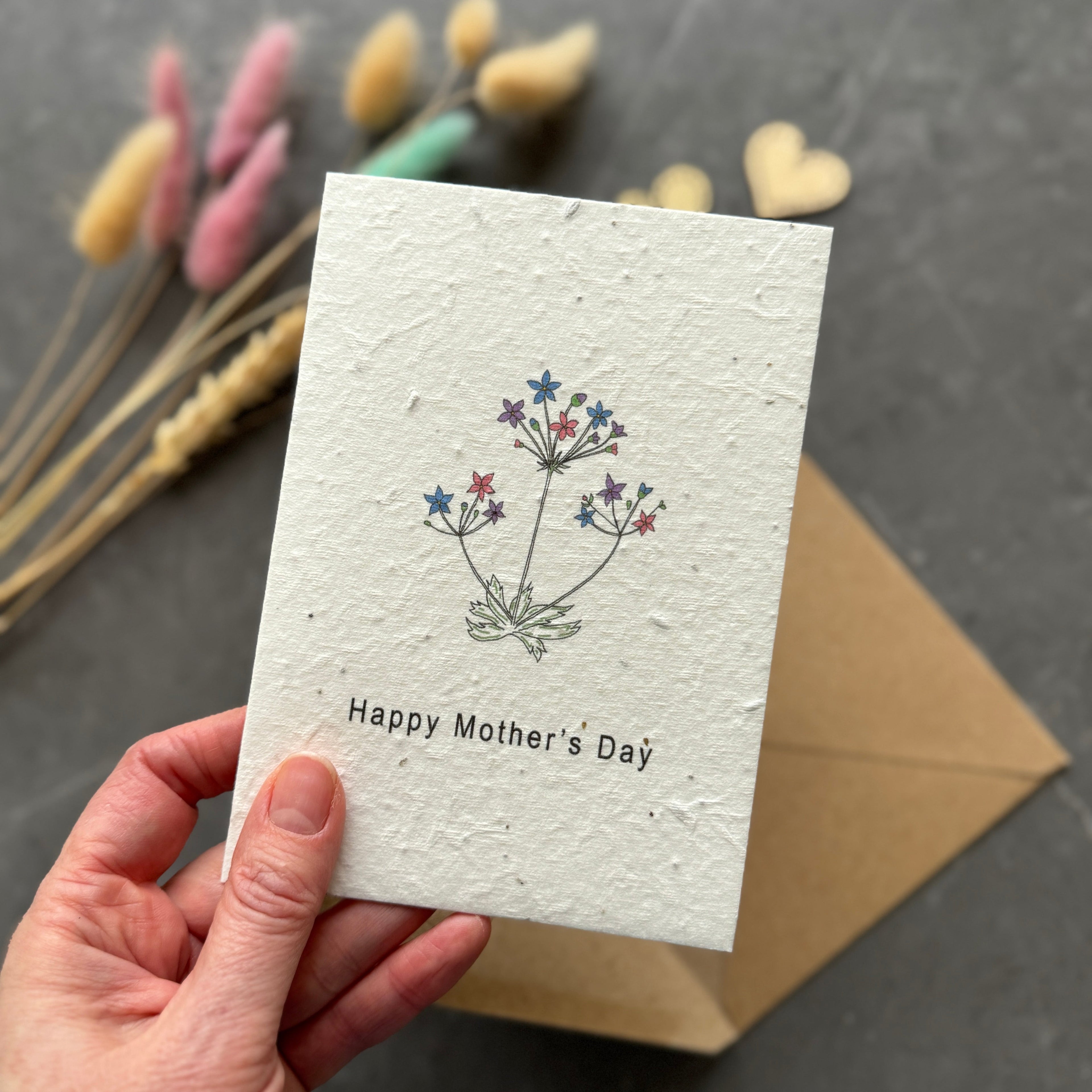 Plantable Mother's Day Card