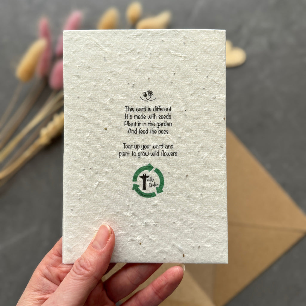 Plantable Mother's Day Card