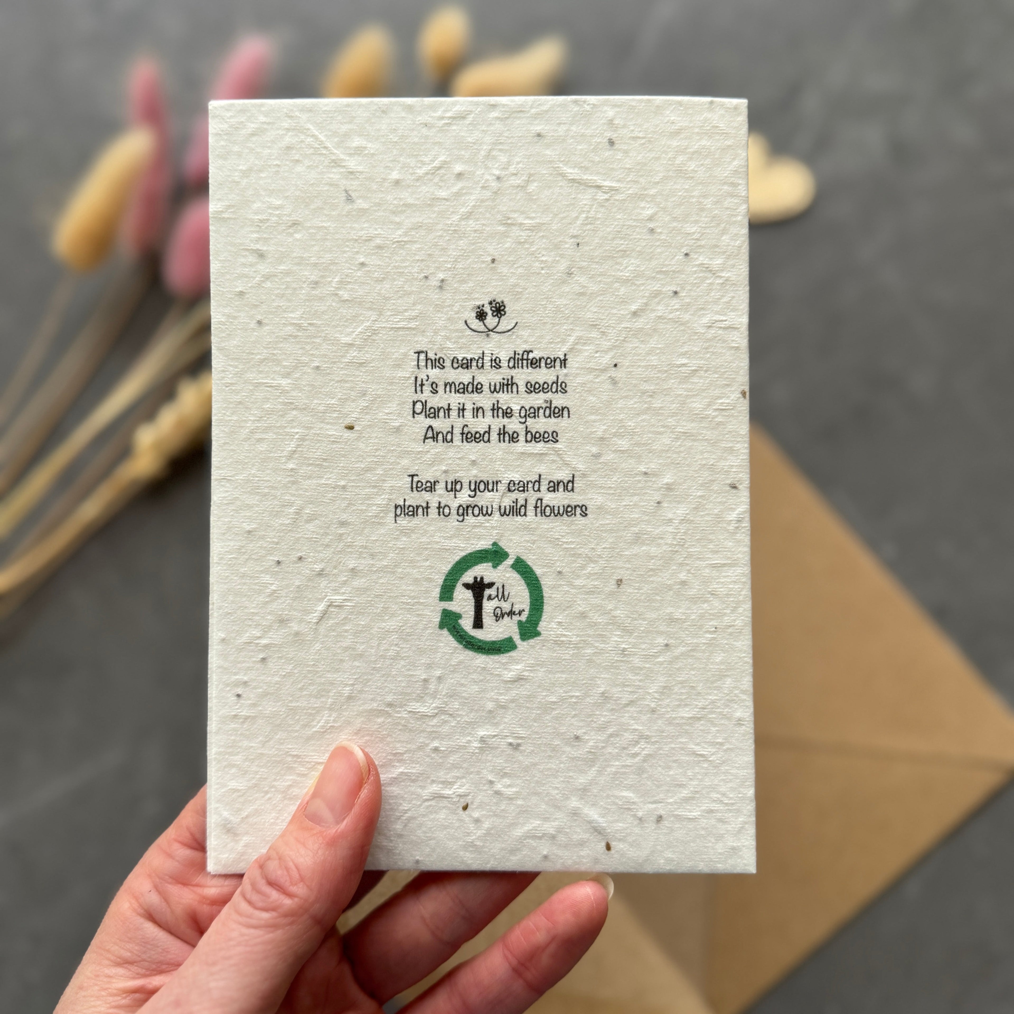 Plantable Mother's Day Card