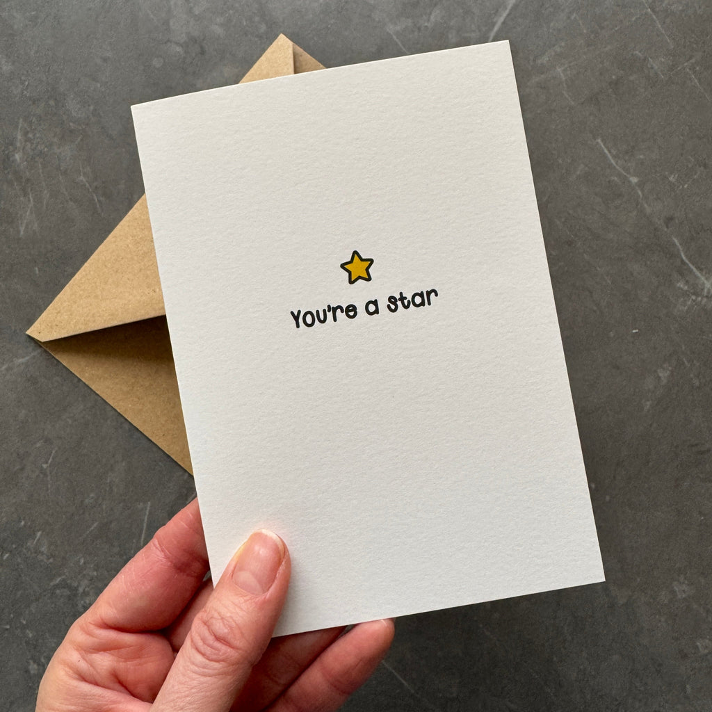 You're a Star Note Cards