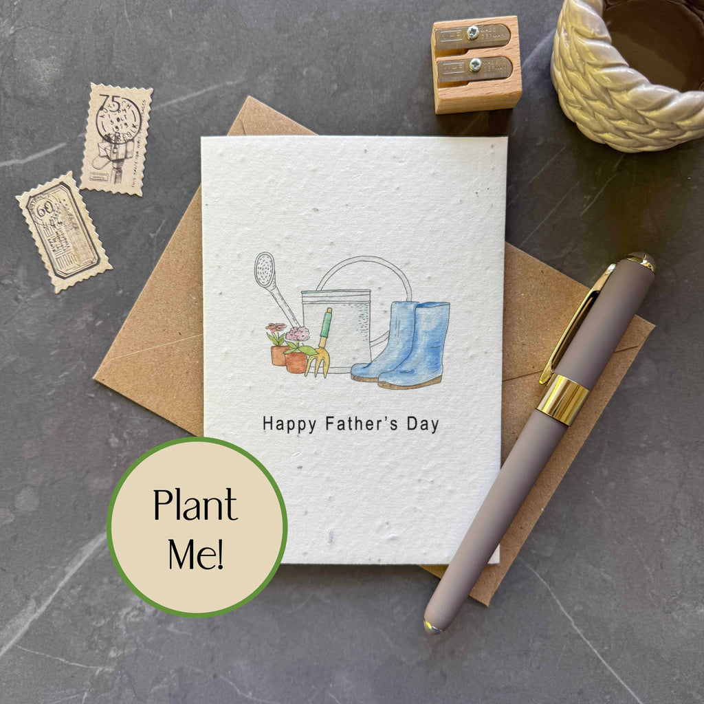 Plantable Father's Day Card