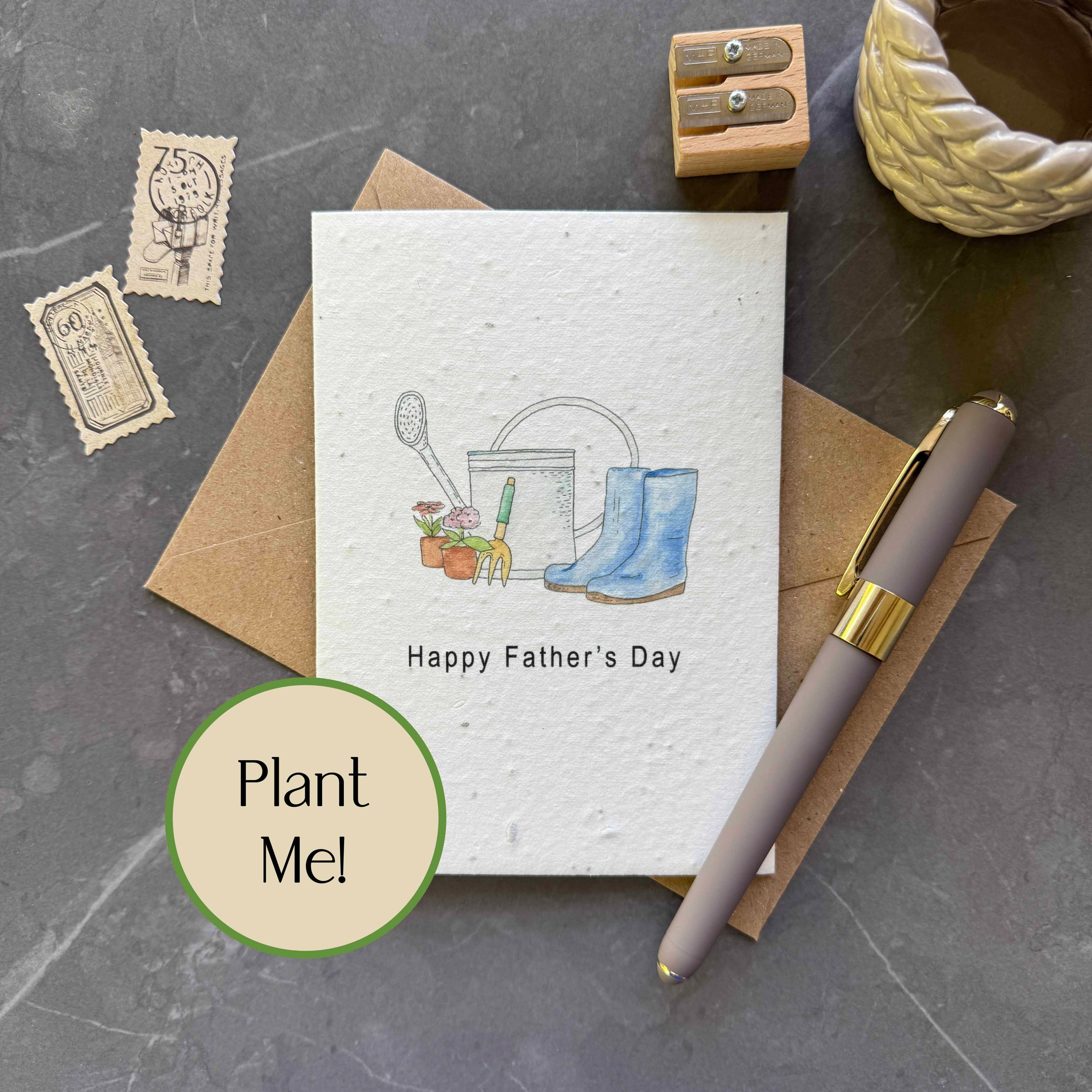Plantable Father's Day Card