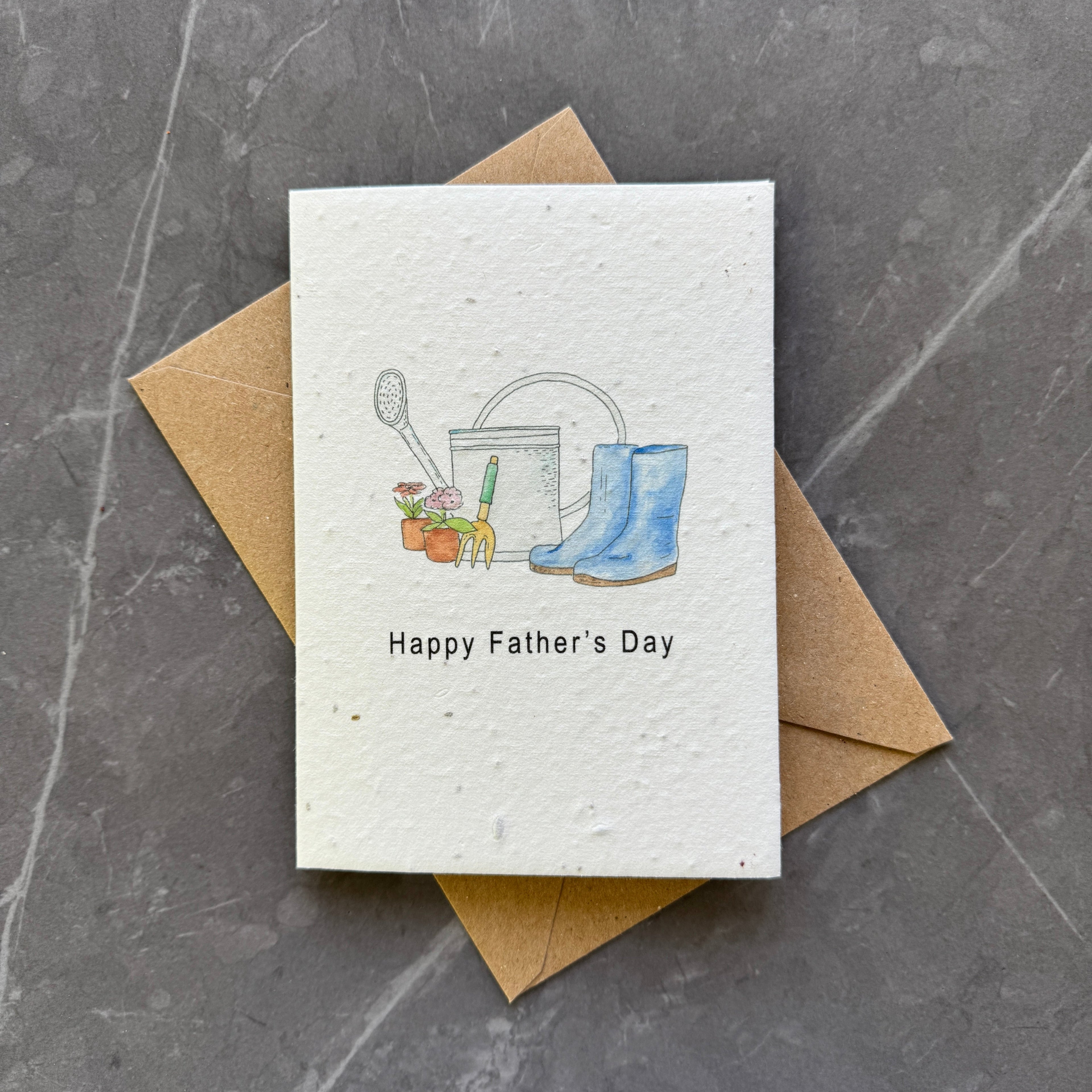 Plantable Father's Day Card
