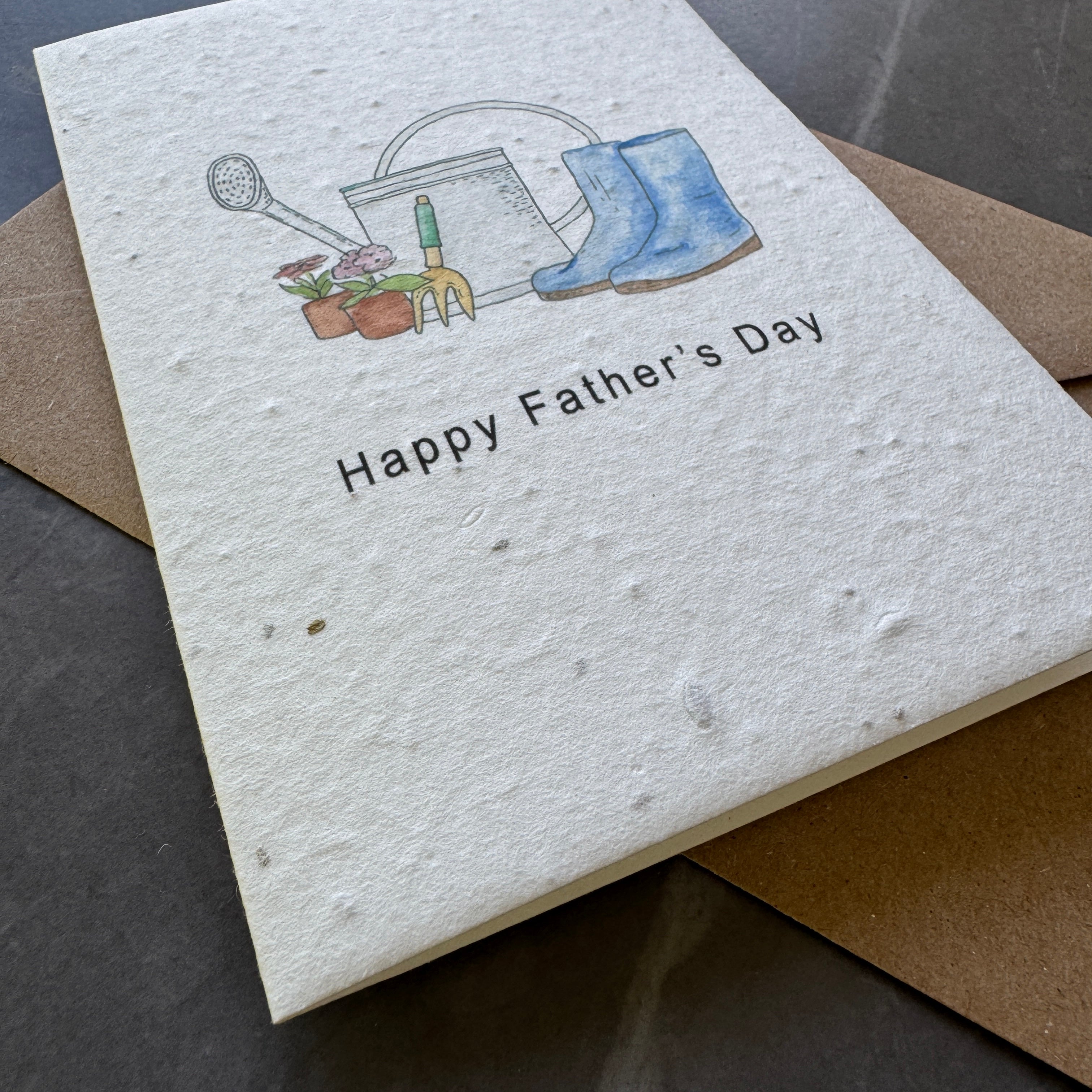 Plantable Father's Day Card