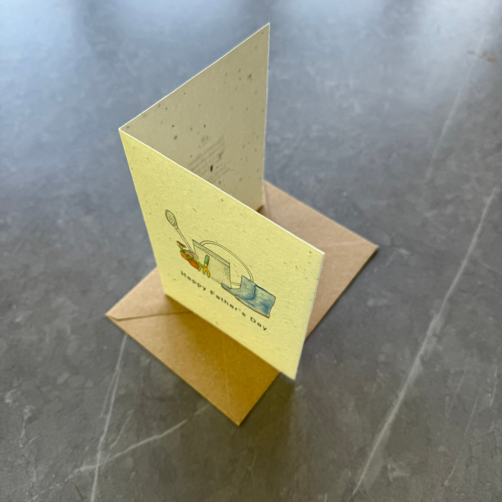 Plantable Father's Day Card