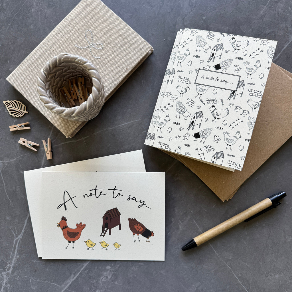 Chicken Notecards