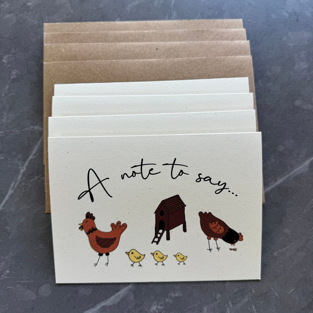 Chicken Notecards