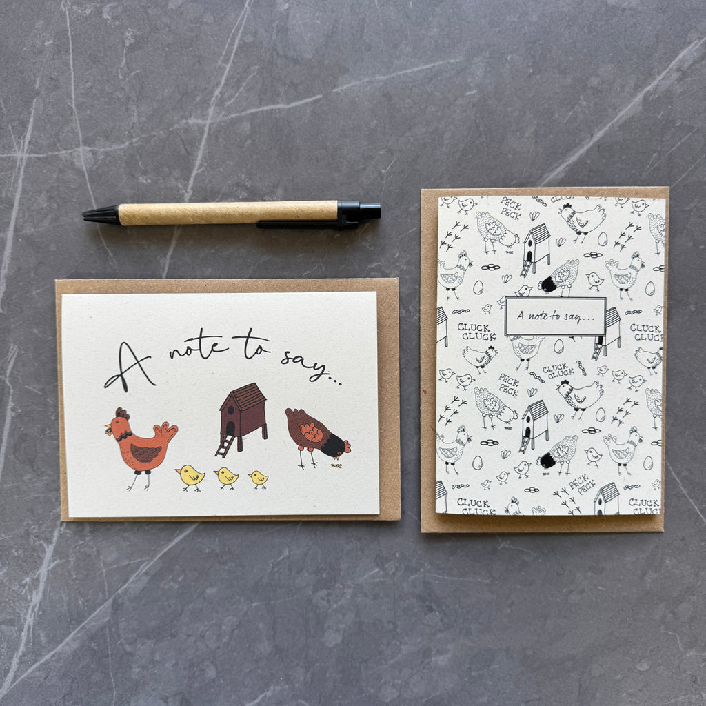 Chicken Notecards