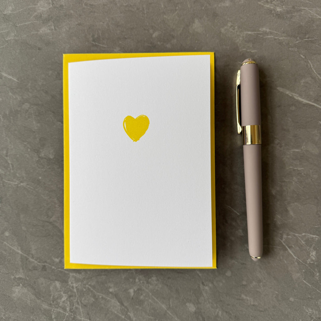 Multicolour Love Heart Cards