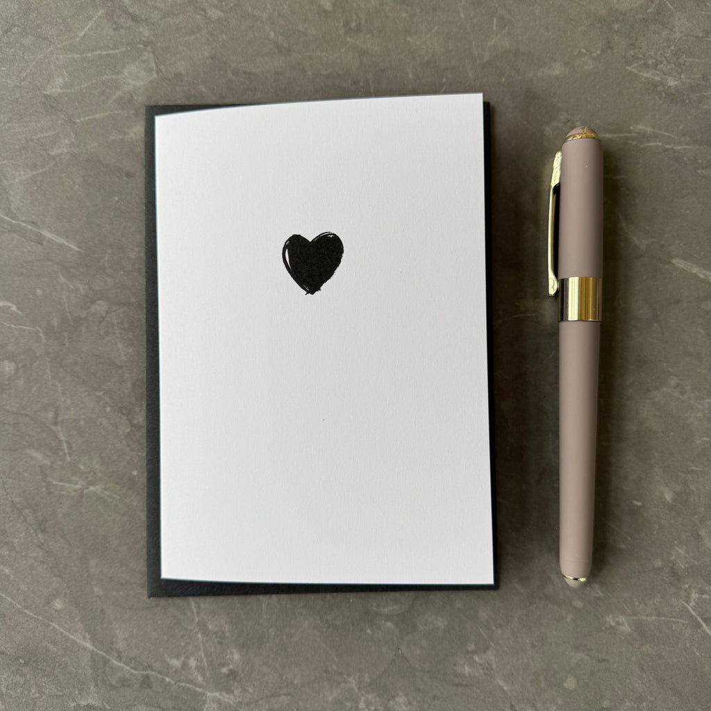 Multicolour Love Heart Cards