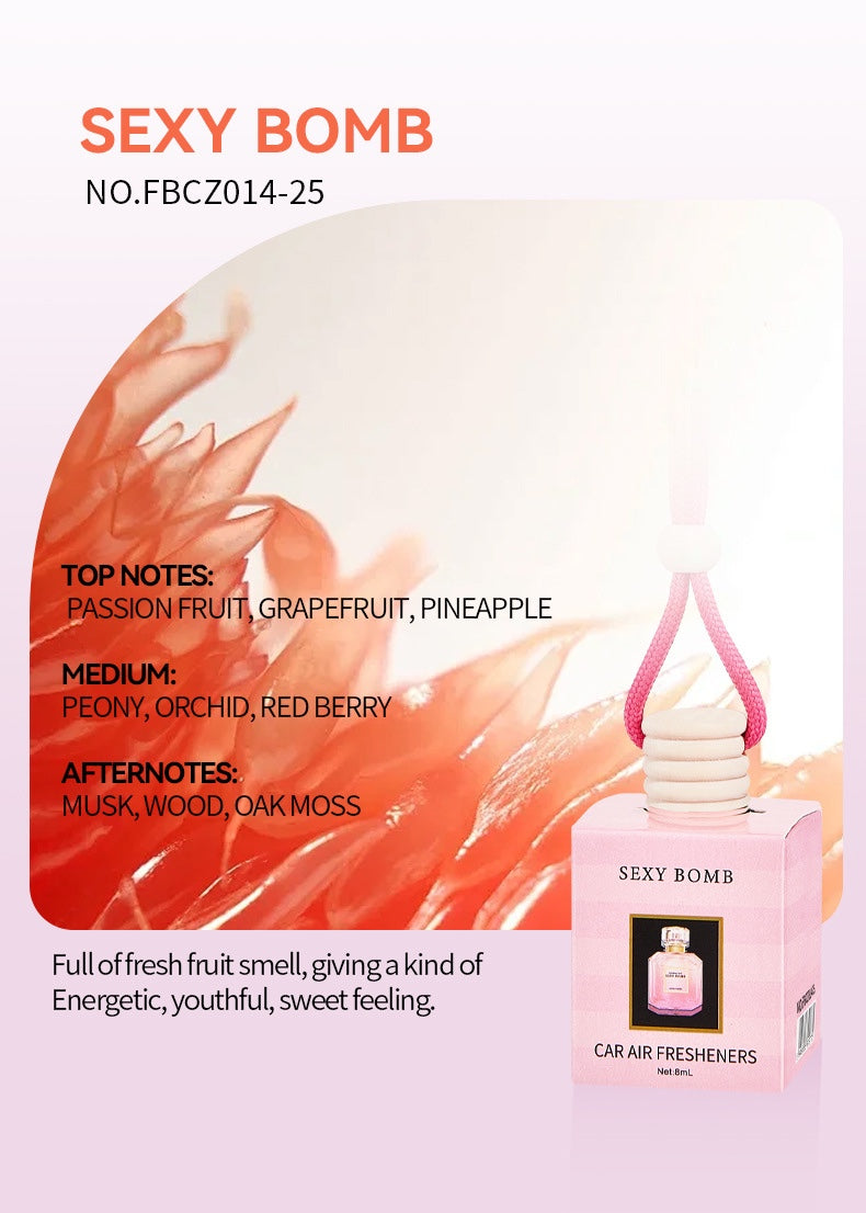 Car Ornament Perfume Pendant