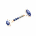 LuxeGlow Face Roller – Copper & Crystal Massager