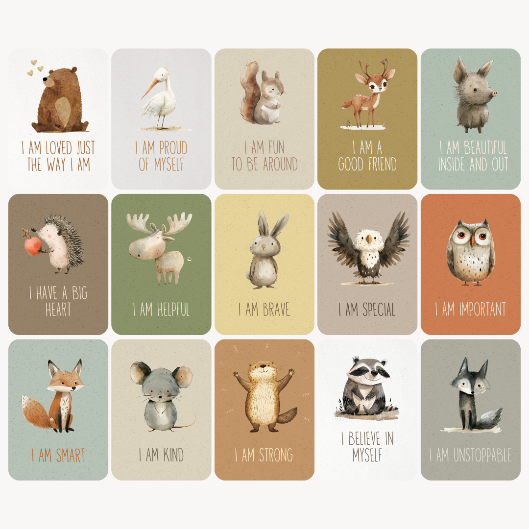 Children's Daily Affirmation Cards