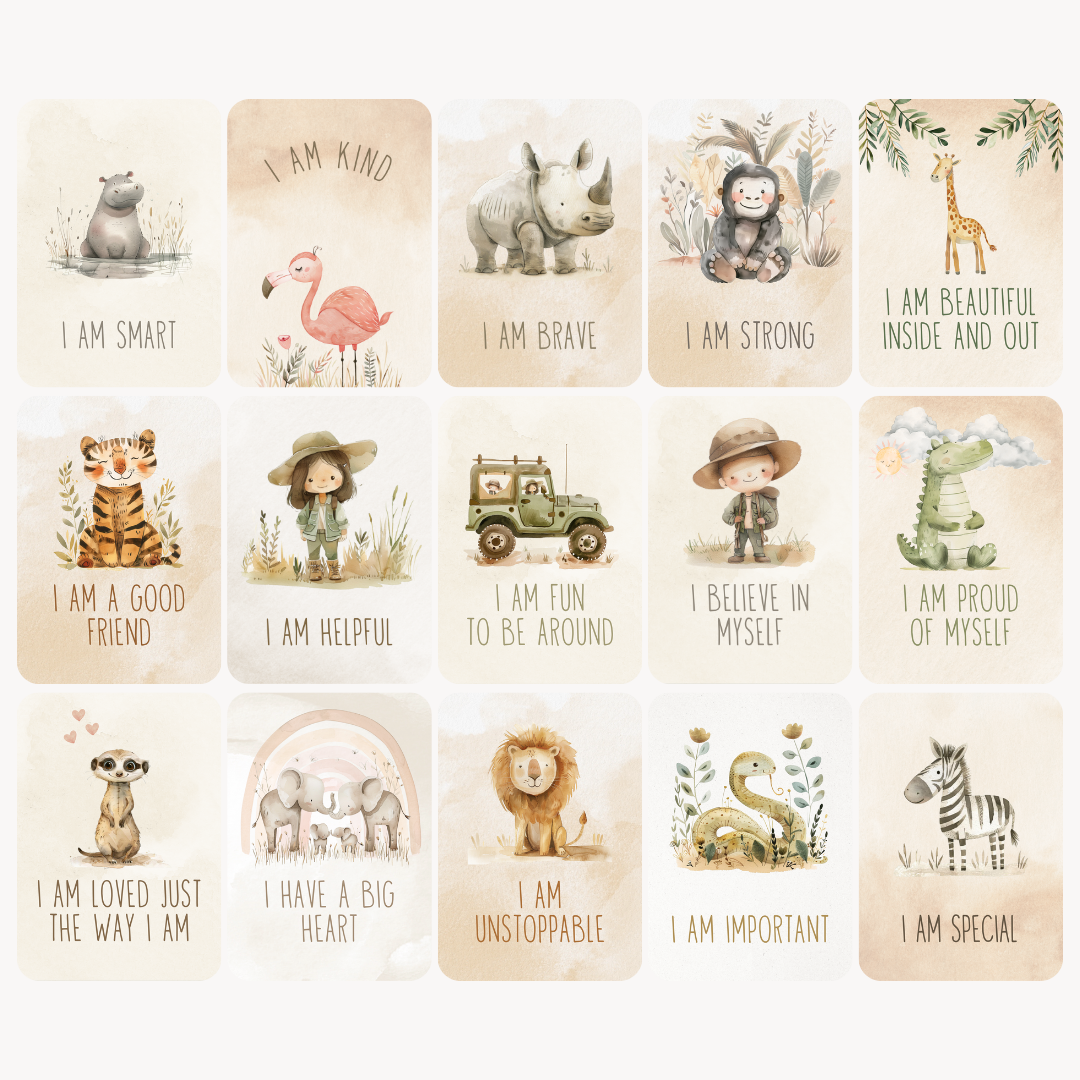 Children's Daily Affirmation Cards