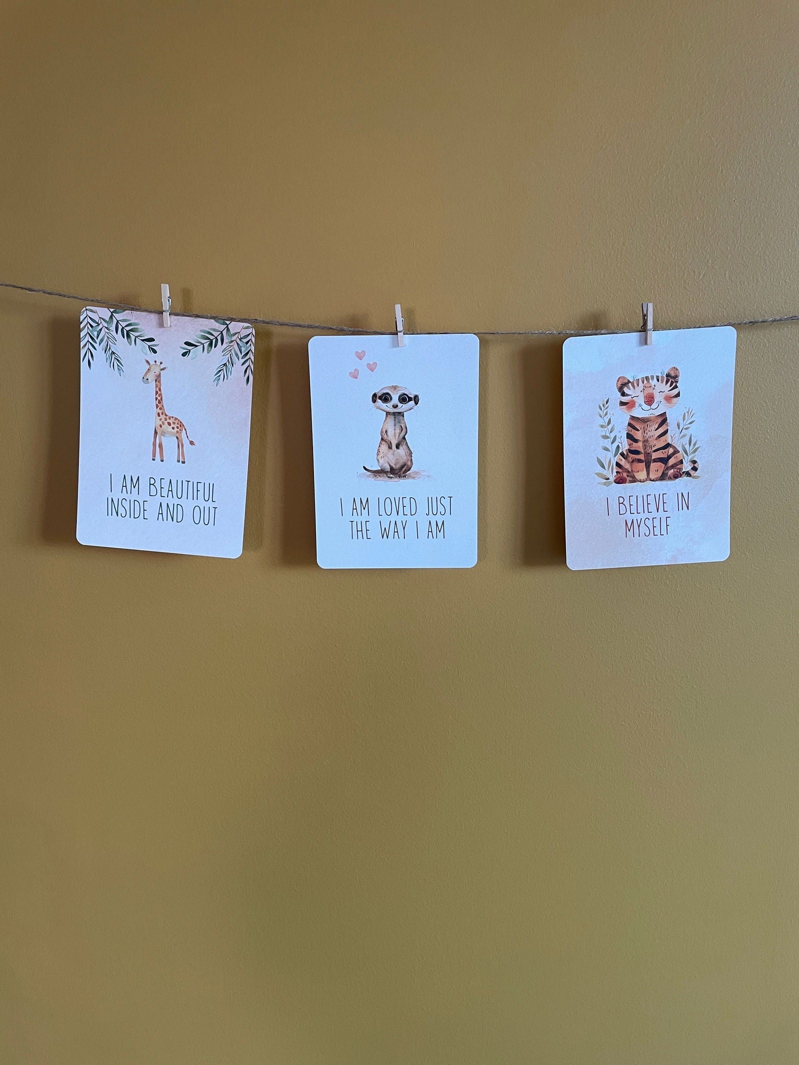 Children's Daily Affirmation Cards