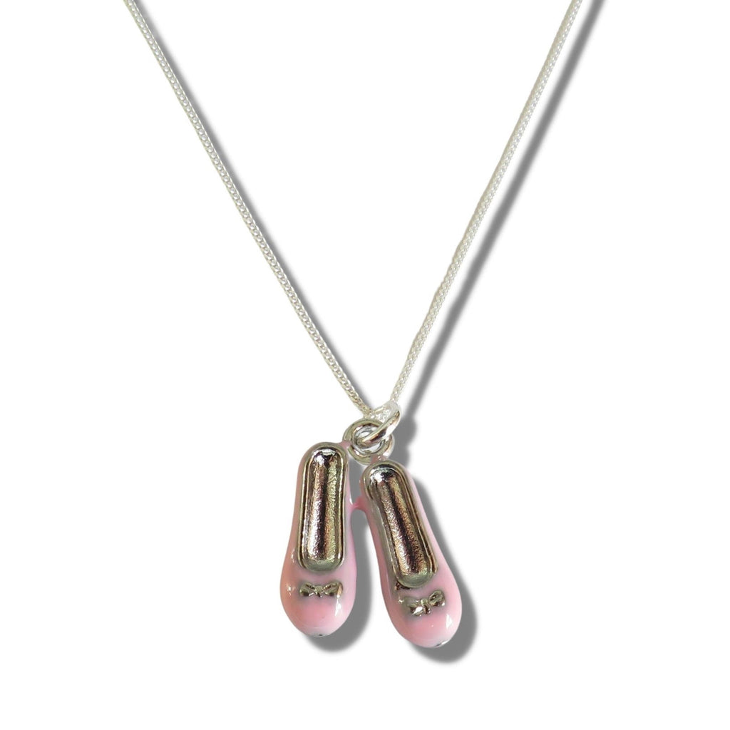 Ballet Shoes Necklace & Jewellery Box Gift