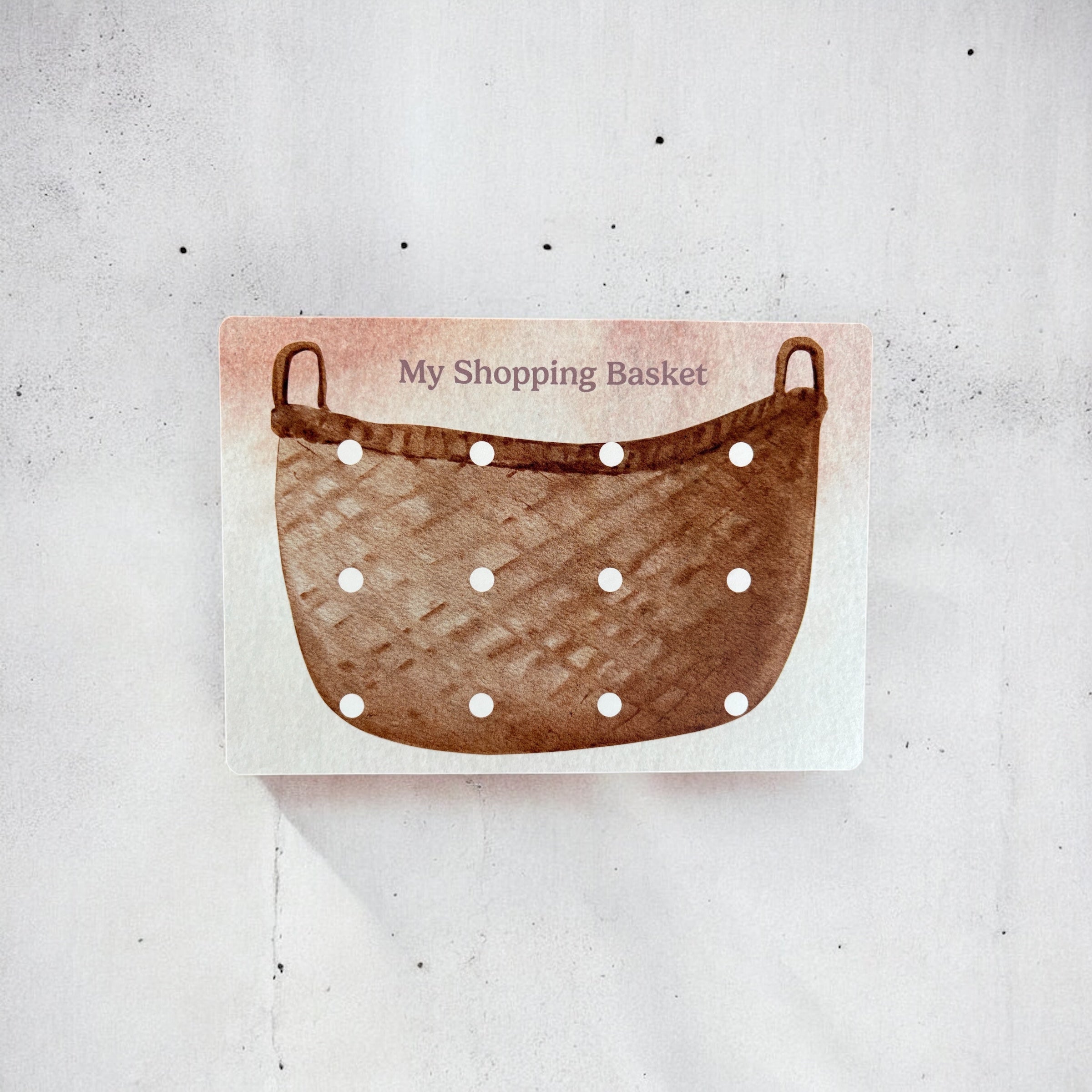 Interactive Children's Visual Shopping List | Learning Through Play