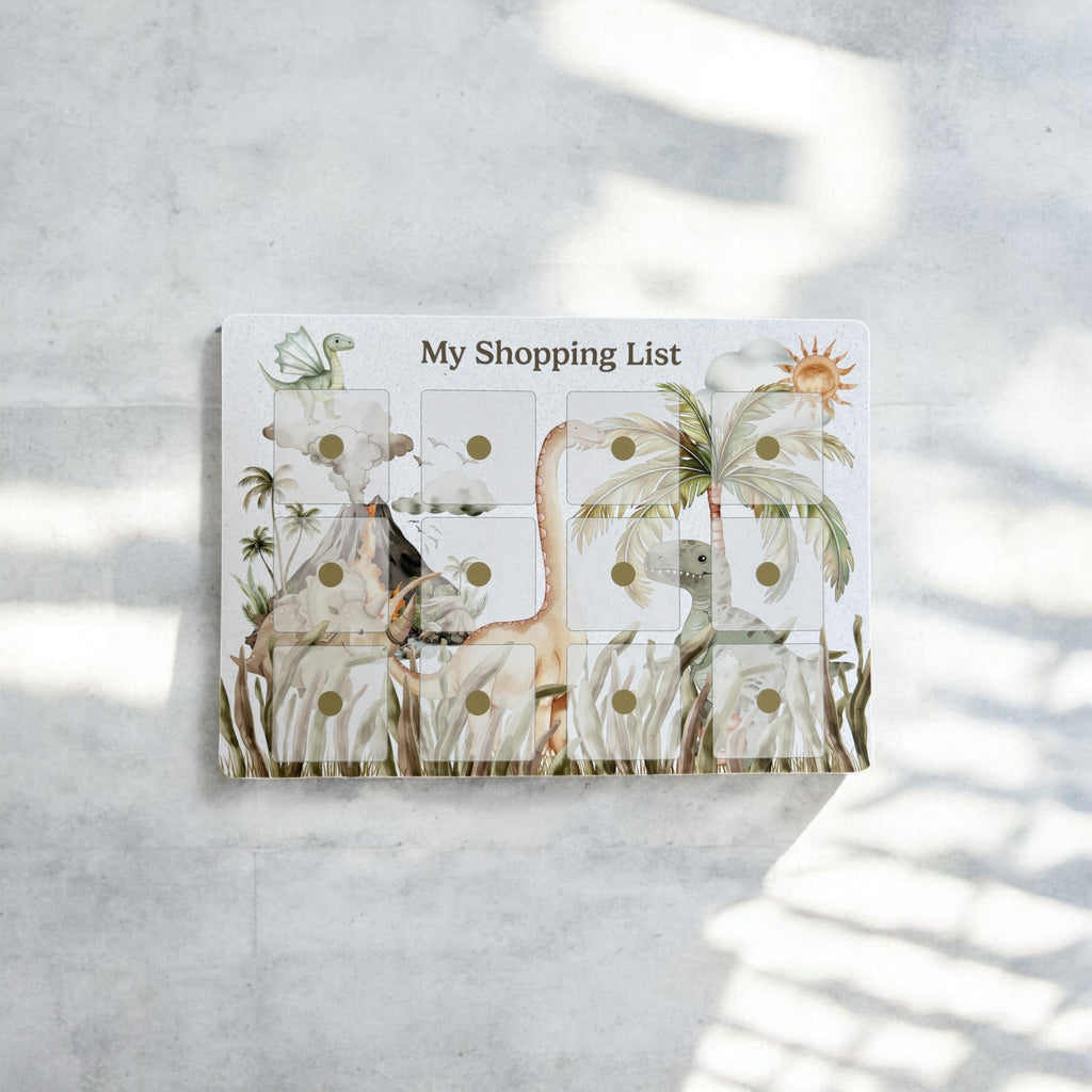 Interactive Children's Visual Shopping List | Learning Through Play