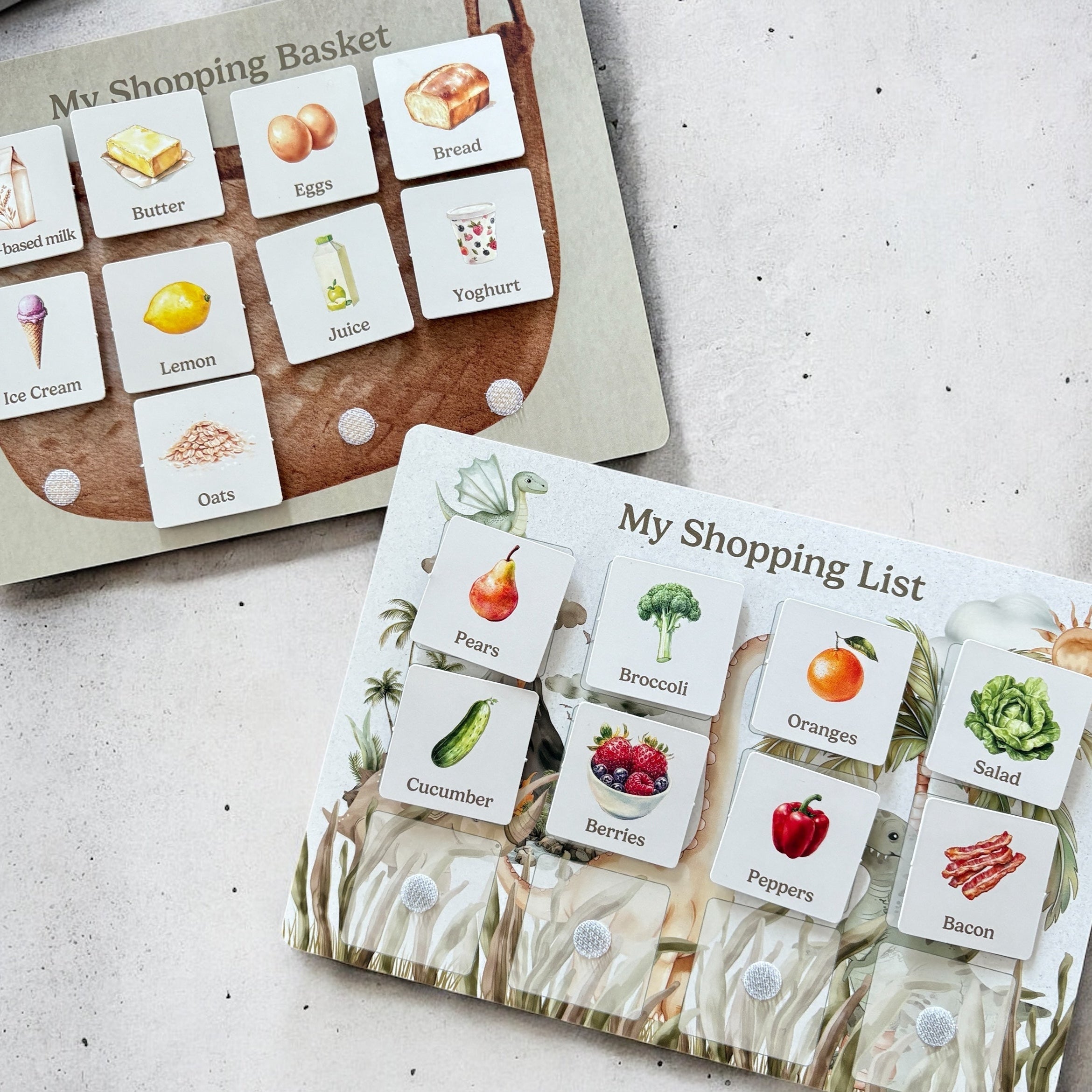Interactive Children's Visual Shopping List | Learning Through Play