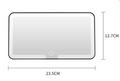 Luxora Sun Visor Vanity Mirror with Lights - Rechargeable Makeup Mirror for Flawless Application