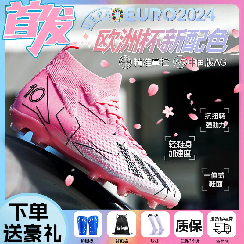 Unisex Firm Ground Soccer Shoes
