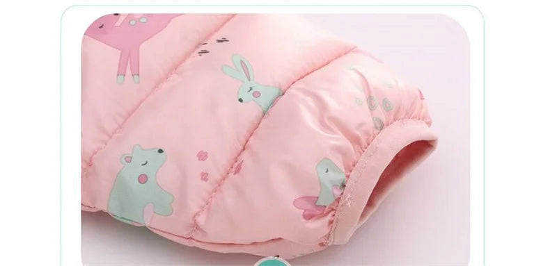 Baby Hooded Cartoon Jacket