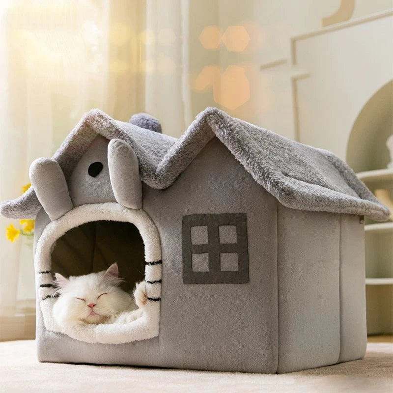 CozyNest Plush Pet House