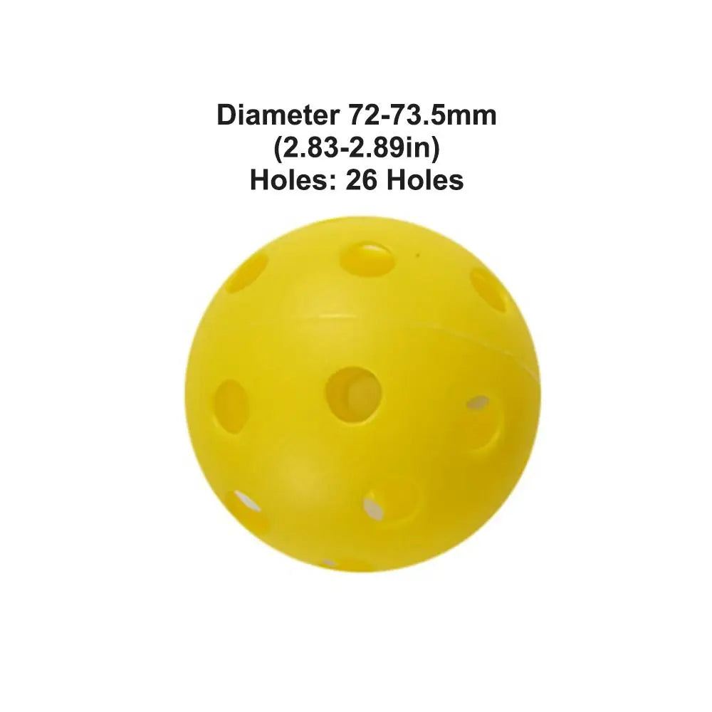 26 Holes PVC Pickleball Balls