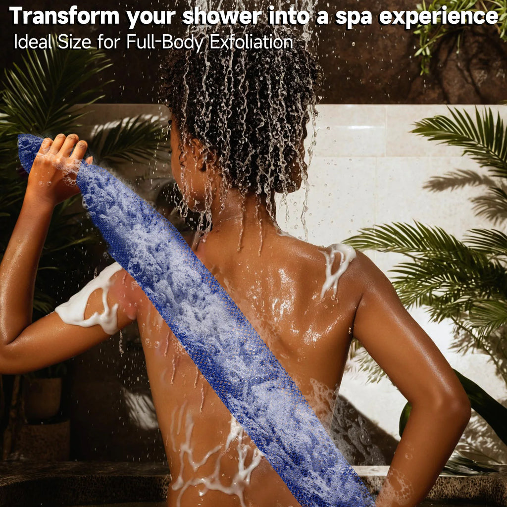 Éponge de bain africaine Sub-Saharienne (lot de 2)
