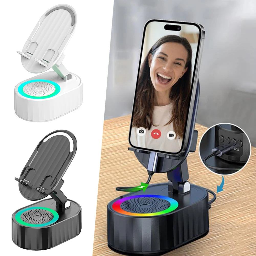 5-in-1 Wireless Speaker & Phone Stand