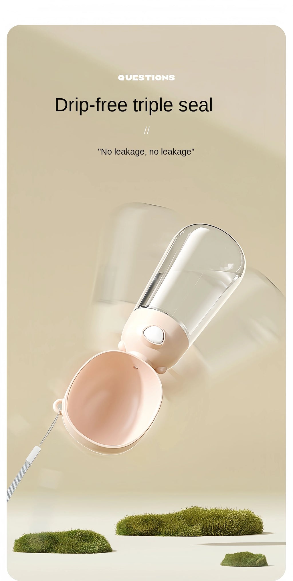 PawsHydrate Dog Water Bottle