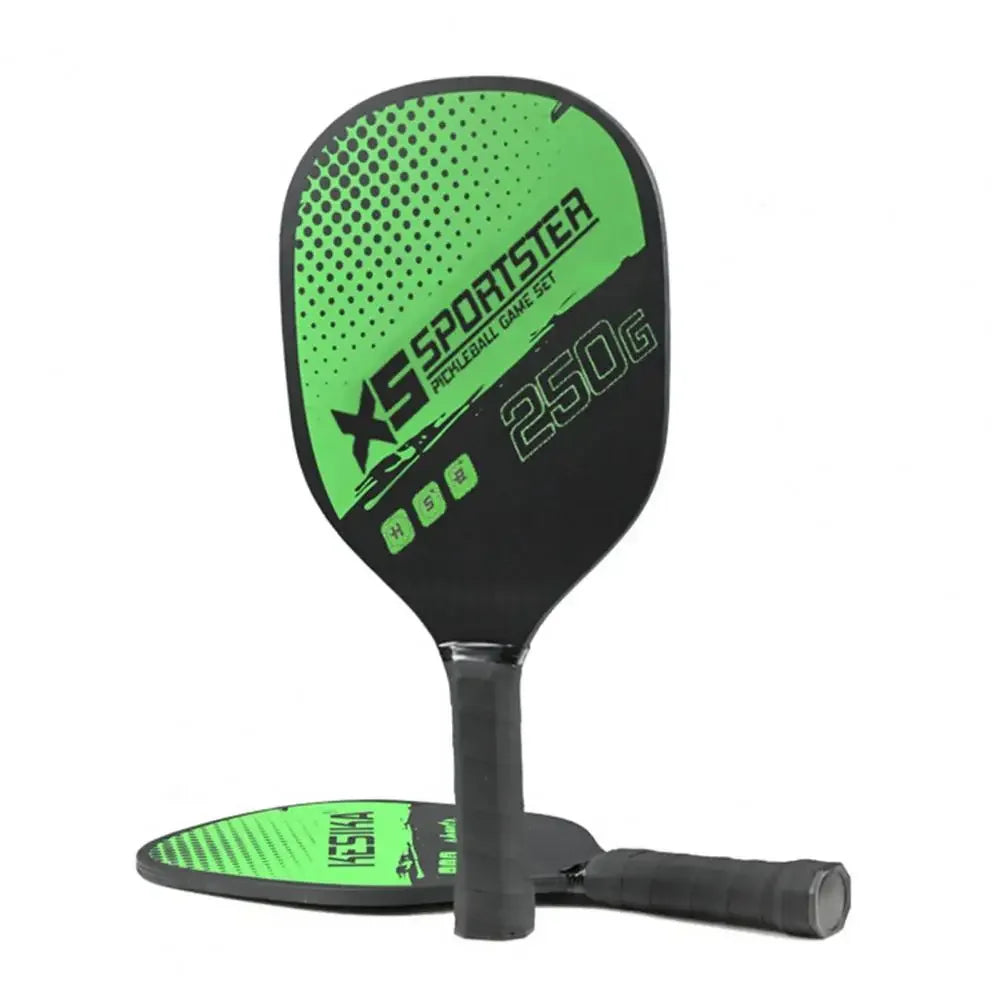 Pickleball Paddle Set – 2 Rackets, 4 Balls & Carry Bag