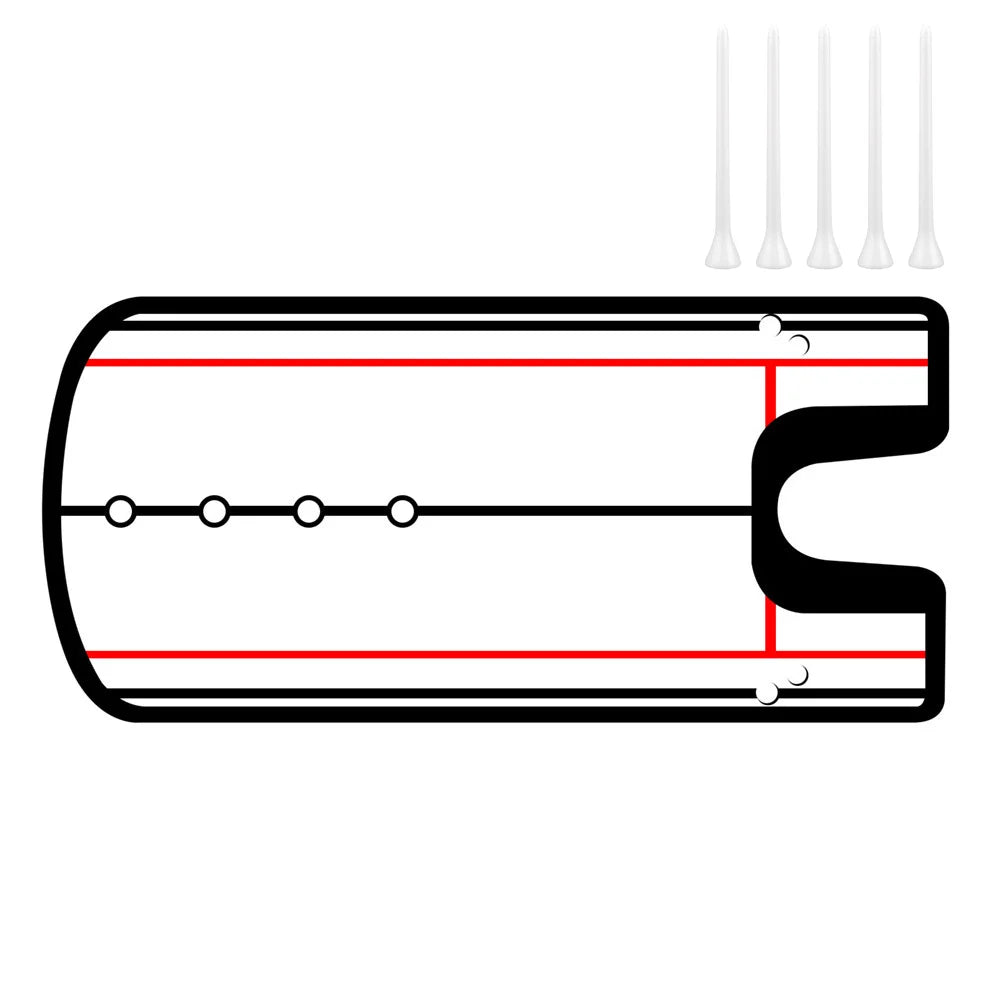 Golf Putting Practice Mirror