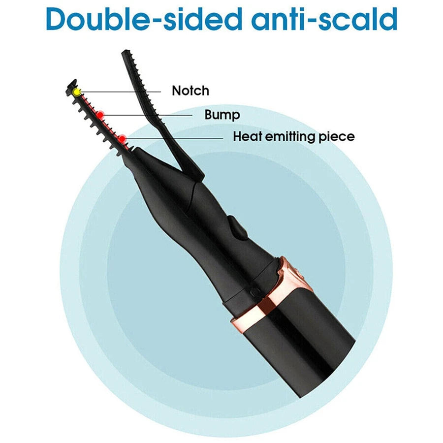 LuxeLift™ 2-in-1 Heated Eyelash Curler