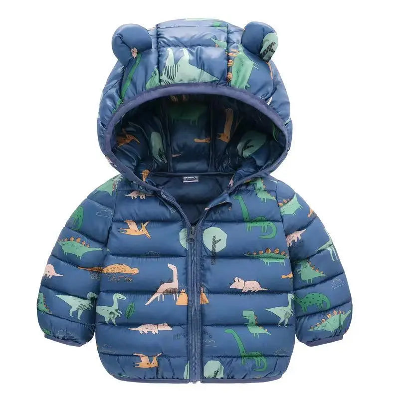 Baby Hooded Cartoon Jacket