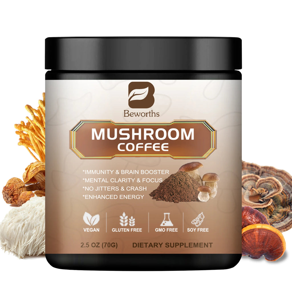 10-in-1 Mushroom Coffee Powder
