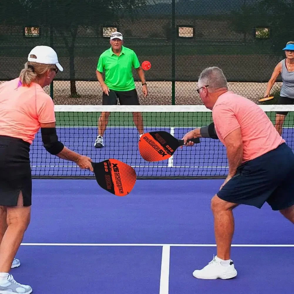 Pickleball Paddle Set – 2 Rackets, 4 Balls & Carry Bag