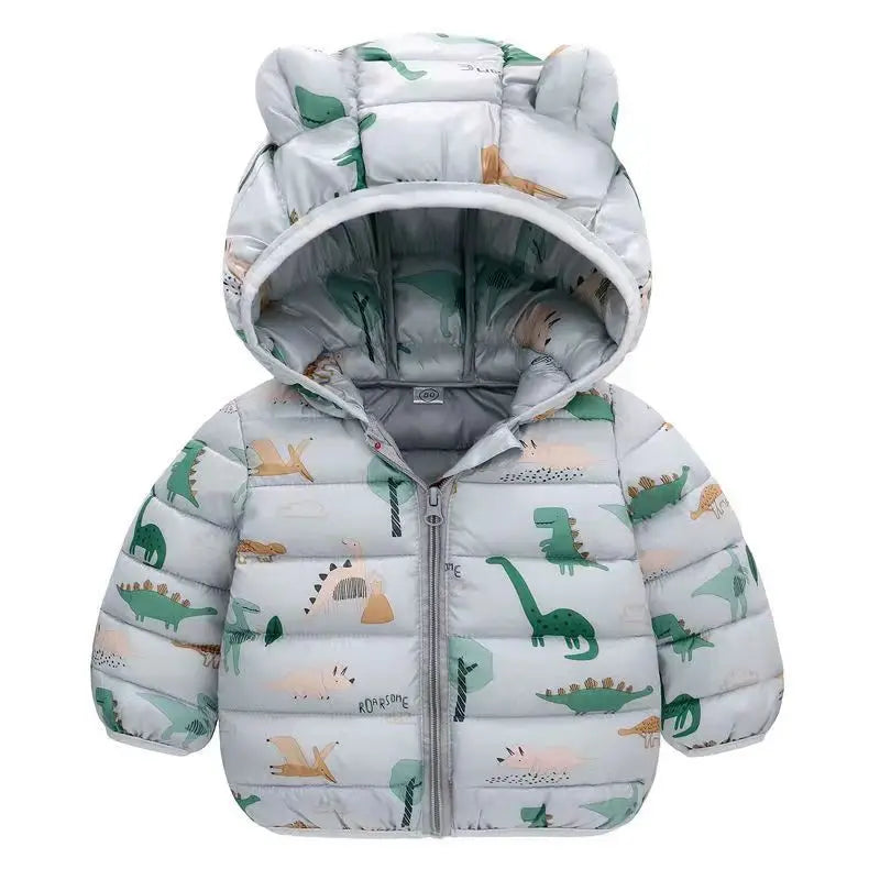 Baby Hooded Cartoon Jacket
