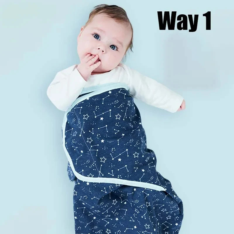 Baby Swaddle & Hat Set