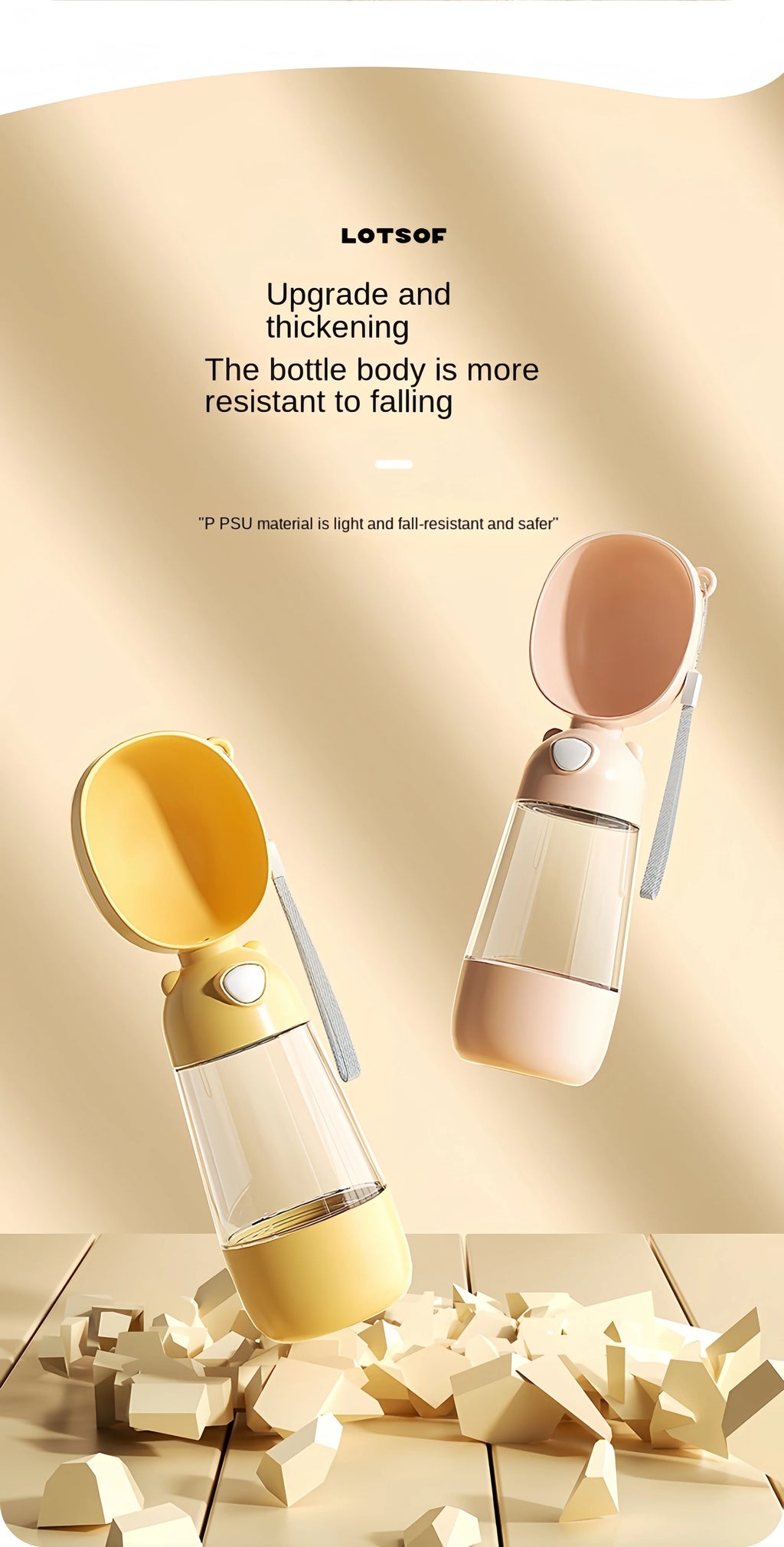 PawsHydrate Dog Water Bottle