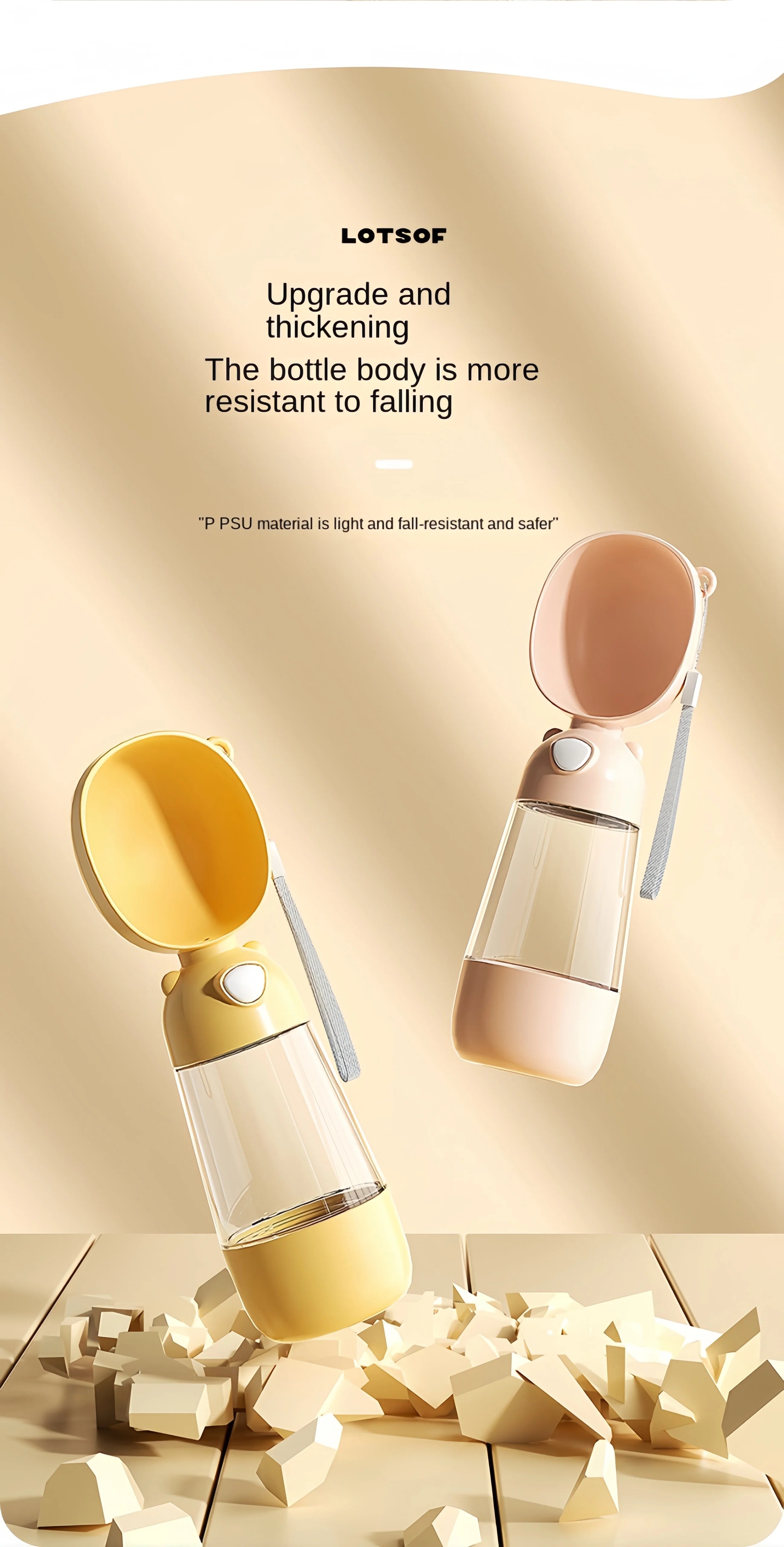 PawsHydrate Dog Water Bottle