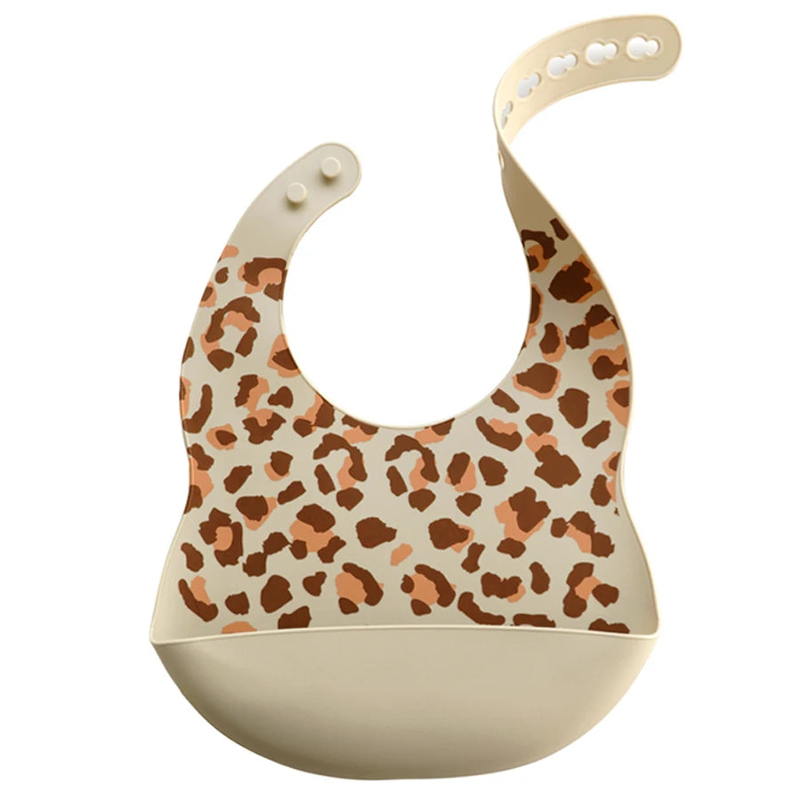 Cartoon Silicone Baby Bib