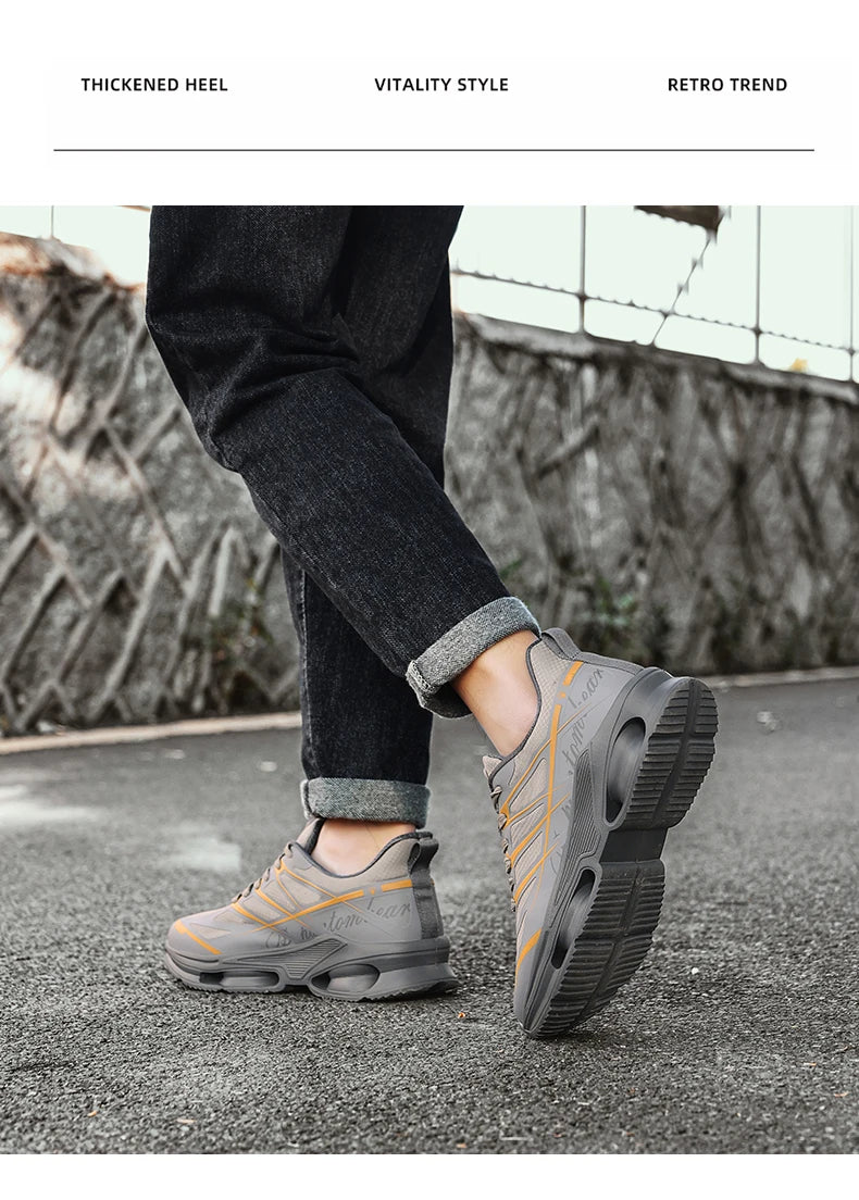 Men’s Casual Lace-Up Sneakers