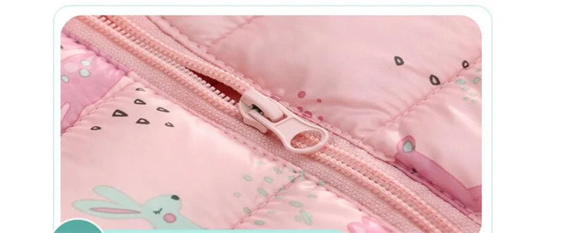 Baby Hooded Cartoon Jacket