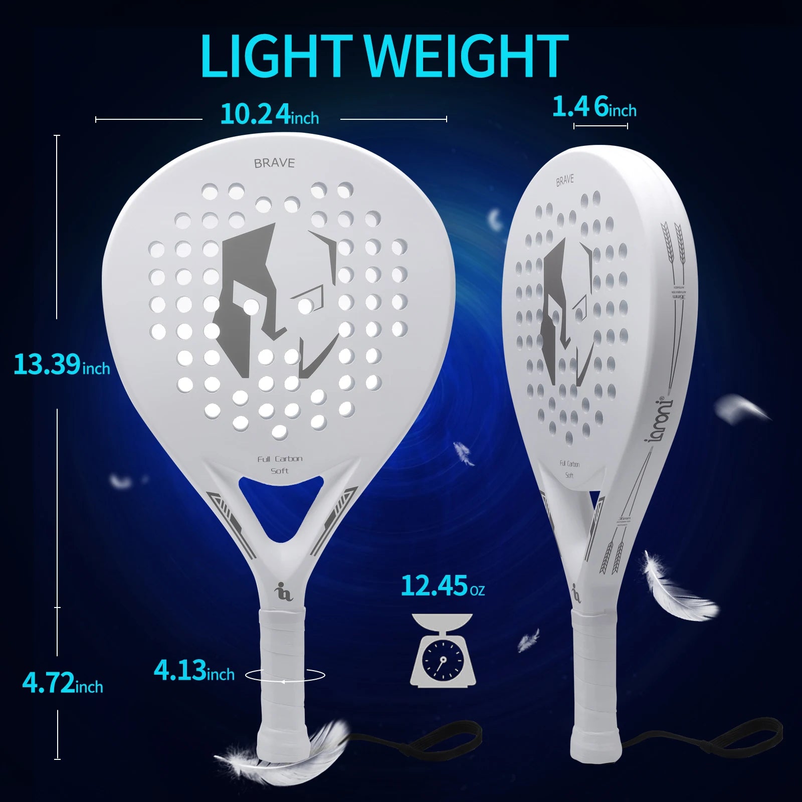 Graphite Paddle Tennis Racket